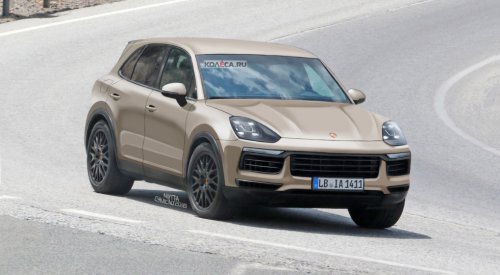 В сети появились первые фото нового Porsche Cayenne 