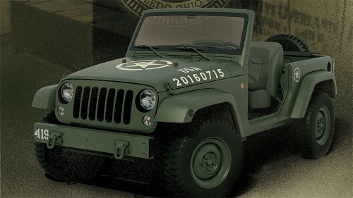 Jeep напомнил о юбилее «Виллиса» тематической моделью