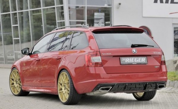 В Rieger "прокачали" универсал Skoda Octavia RS TDI до 205 л.с.