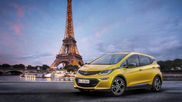 Электрический Opel Ampera-e представят в Париже