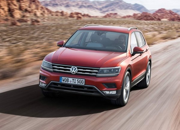 В России собрали тестовую партию Volkswagen Tiguan 2