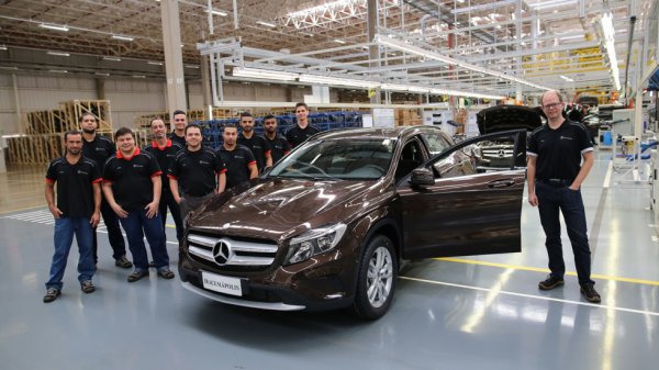 Mercedes-Benz начал производство вседорожника GLA в Бразилии