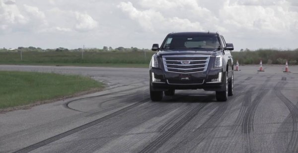 Hennessey Performance построили 637-сильный заднеприводный Cadillac Escalade