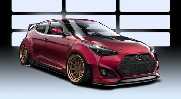 Hyundai представит на шоу SEMA новый Veloster