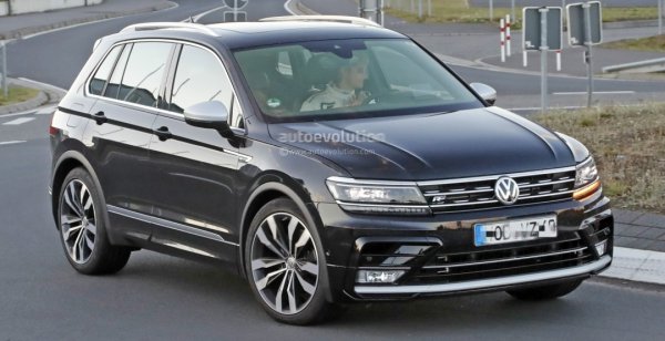 Volkswagen Tiguan R замечен на Нюрбургринге