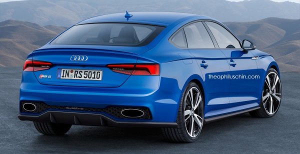 В сети рассекречен очередной рендер Audi RS5 Sportback