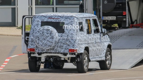 В Сети появилось видео с новым Mercedes-Benz G-Class «Gelendwagen»