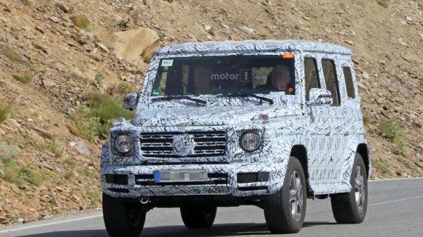 В Сети появилось видео с новым Mercedes-Benz G-Class «Gelendwagen»