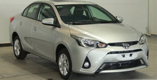 Появились фото нового Toyota Yaris L Sedan