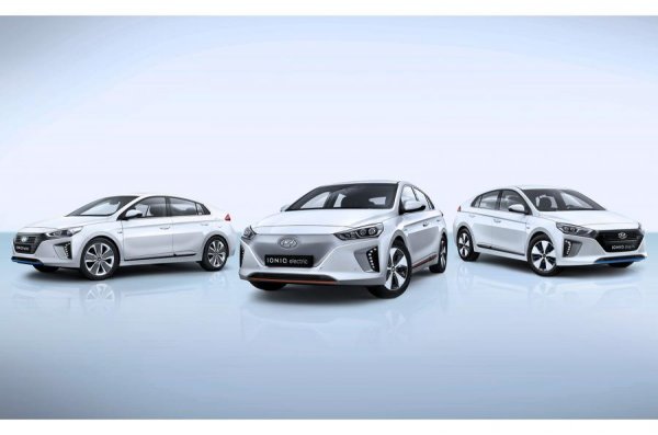 В Великобритании начали продавать новые Hyundai Ioniq