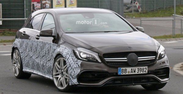 Mercedes-AMG начал тест-драйв «заряженной» модели A45