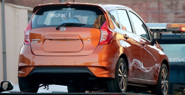 Рассекречена внешность обновленного Nissan Versa Note 2017 года