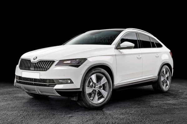 Появились новые подробности о купеобразном кроссовере Skoda Kodiaq