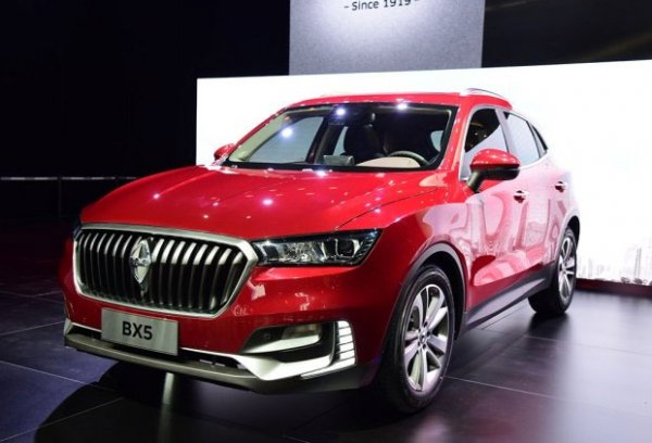 Borgward представил кроссовер BX5 в Гуанчжоу