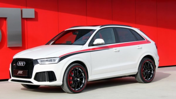 Тюнингованный Audi RS Q3 от ателье ABT Sportsline стал еще мощнее