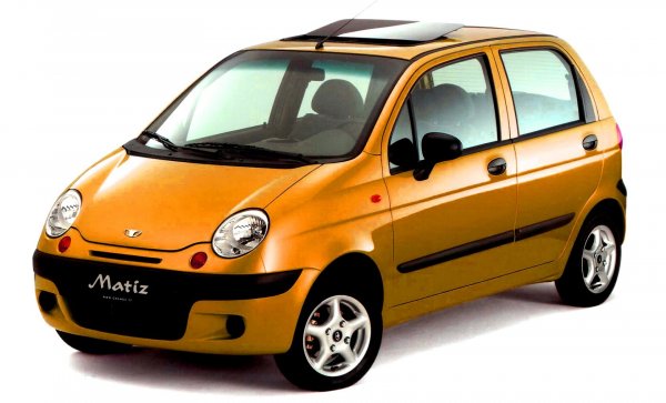 Daewoo Matiz стал лидером рынка подержанных машин России в A-классе