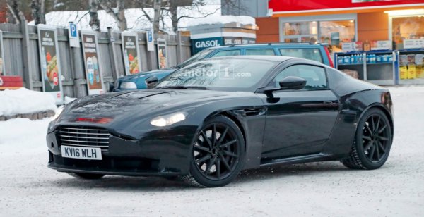 Aston Martin Vantage 2018 начал проходить зимние тесты