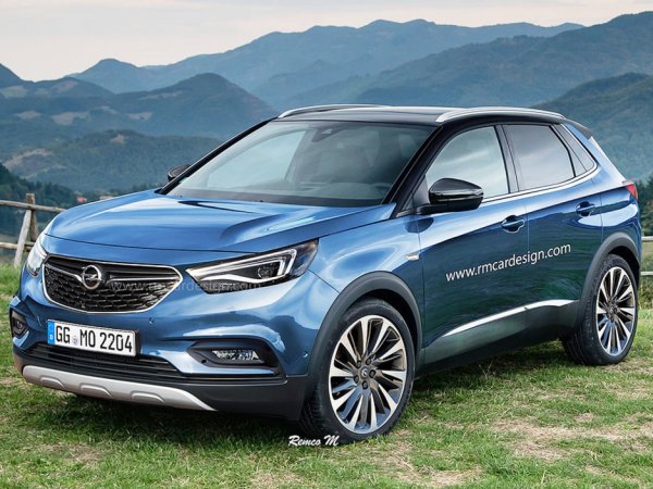 Кроссовер Opel Grandland X представят в 2017 году