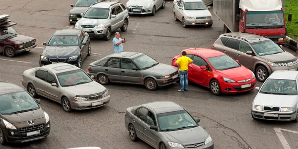 С начала года в Москве число оформлений по европротоколу выросло в 2,5 раза