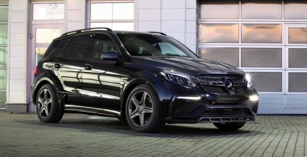 Бронированный Mercedes GLE оснастили обвесом TopCar