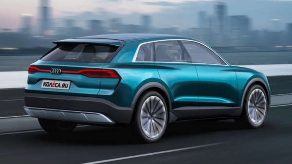 Опубликованы новые фотографии Audi Q8 e-tron