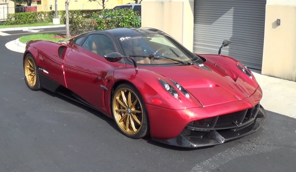 Суперкар Pagani Huayra оснастили дополнениями из пакета Tempesta