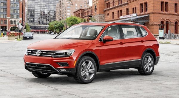 Volkswagen Tiguan Allspace дебютировал на автосалоне в Детройте