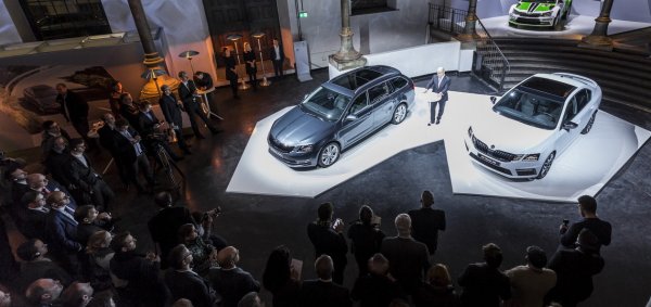 Компания Skoda представила обновлённую Octavia в Вене