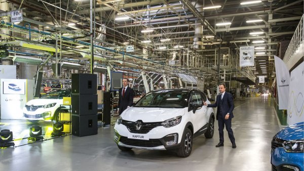 Renault увеличила долю на рынке России в 2016 году