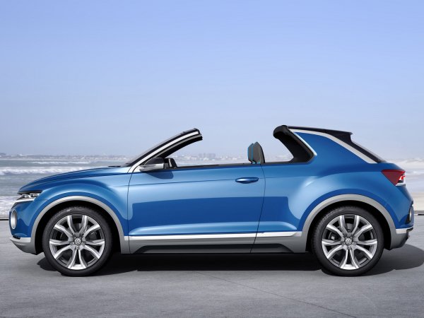 Volkswagen T-ROC 2018 модельно года поступит в продажу в конце 2017-го