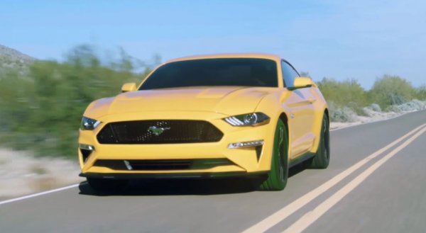 Обновленный маслкар Ford Mustang GT «засветился» на видео