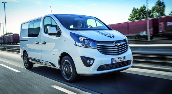 Новый Opel Vivaro Sport доступен для предварительных заказов