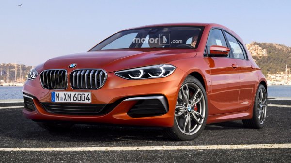 В интернете появились рендеры BMW 1-Series