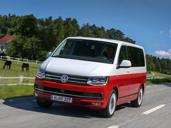 Volkswagen Multivan признан самым популярным фургоном