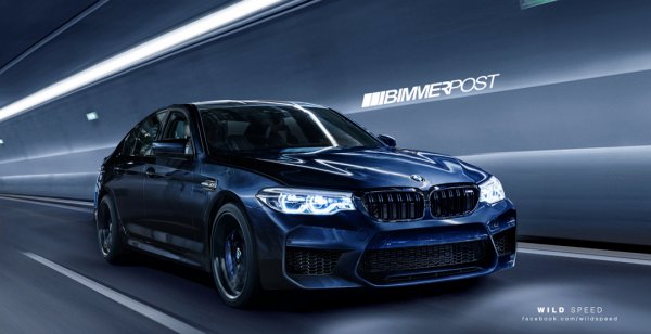 В сети представили новый «заряженный» седан BMW M5