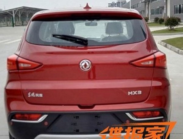 Кроссовер Dongfeng MX3 готовится к официальной премьере