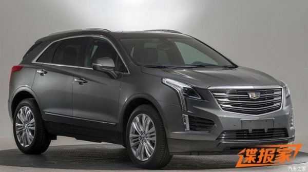 В сети появились фото гибридного кроссовера Cadillac XT5