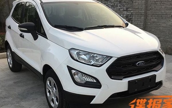 Китайские СМИ рассекретили обновленный Ford EcoSport 2017 