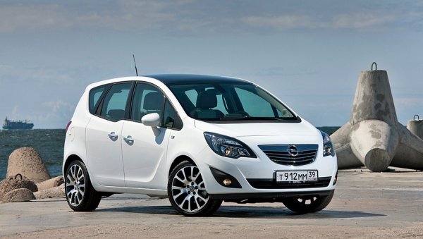 Opel отзывает минивэны Meriva в России из-за проблем с ремнём безопасности