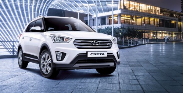 Hyundai Creta лидирует в сегменте SUV рынков Москвы и Санкт-Петербурга