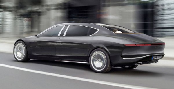 Mercedes-Maybach опубликовал рендер 850 Landaule