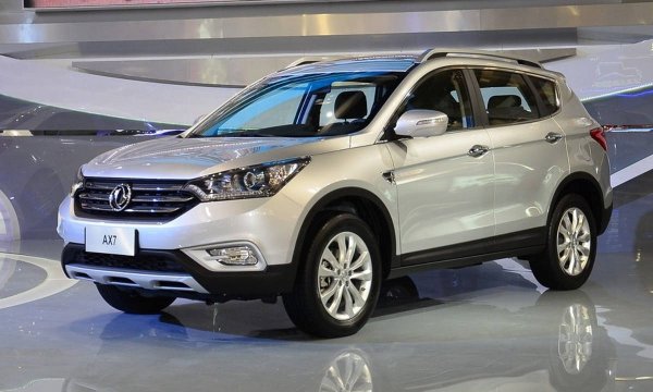 Обновленный кроссовер Dongfeng AX7 дебютирует в Шанхае