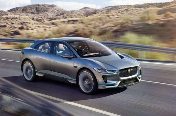 Концептуальный Jaguar I-Pace дебютирует в Женеве