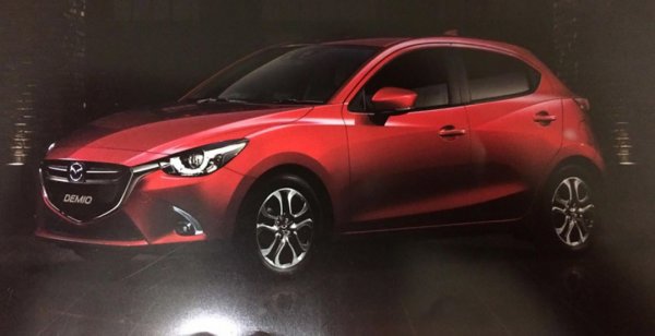 В сеть «просочились» официальные изображения нового Mazda2