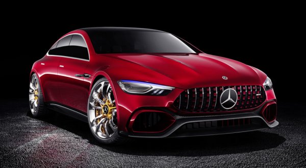 В Женеве дебютировал гибридный концепт Mercedes-AMG GT Concept