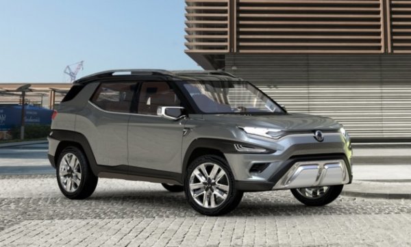 SsangYong представила концепт XAVL и обновленный Korando в Женеве