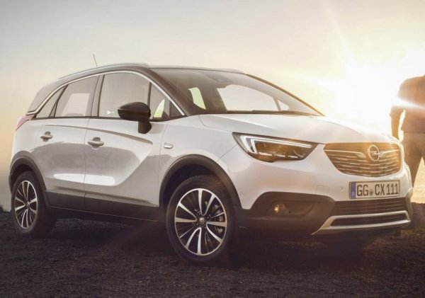 Opel Crossland X новой модификации продемонстрировали обществу