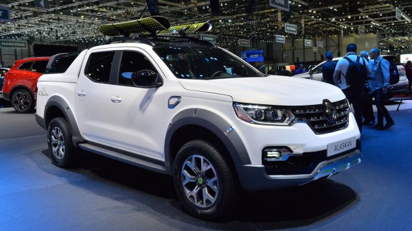 Европейская версия пикапа Renault Alaskan дебютировала в Женеве