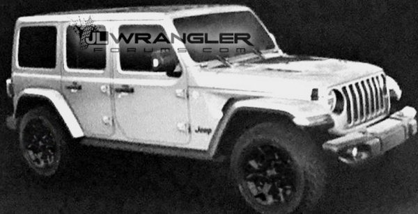 В сеть «утекли» изображения нового Jeep Wrangler