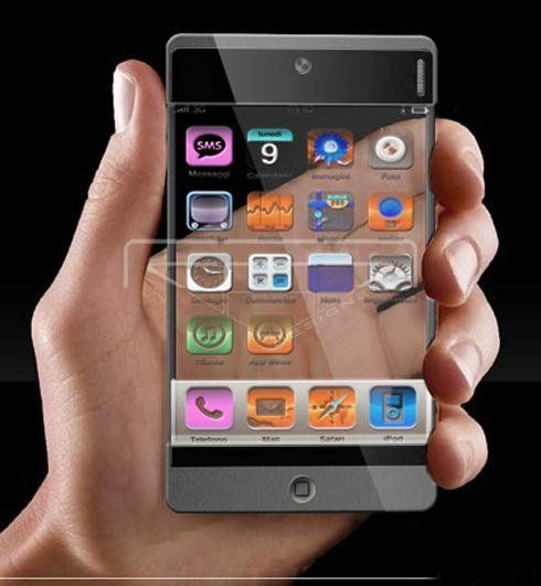 Apple запатентовали «прозрачный» экран для смартфонов